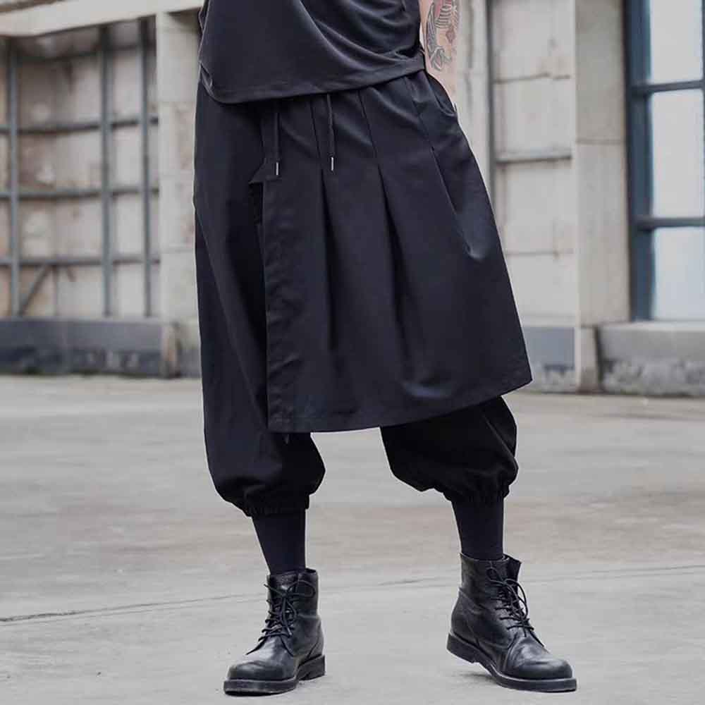 Mens Autumn Harem Pants Irregu - đánh giá và giá Winter Clothing Layers