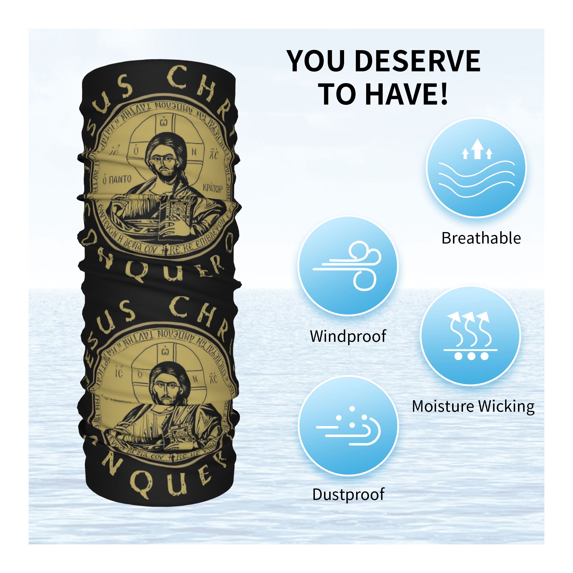 Jesus Christ Orthodox Bandana  - đánh giá và giá Wool Balaclava Knit