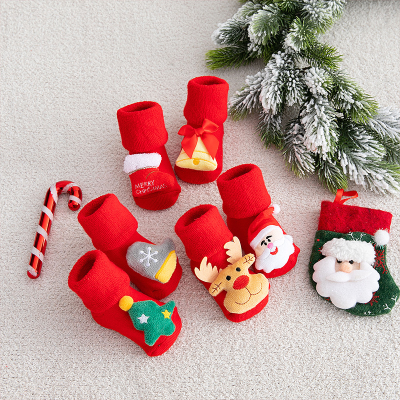 Baby Christmas Socks Newborns  - đánh giá và giá Winter Clothing Baby Girl