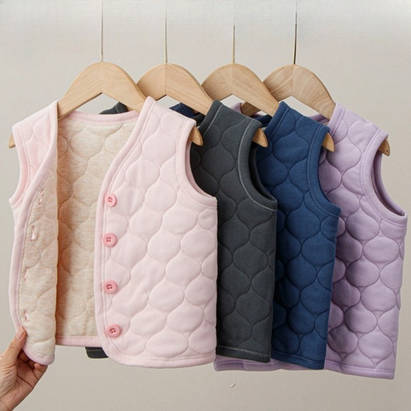 Children's Vest Autumn Winter  - đánh giá và giá Winter Clothing Baby Girl