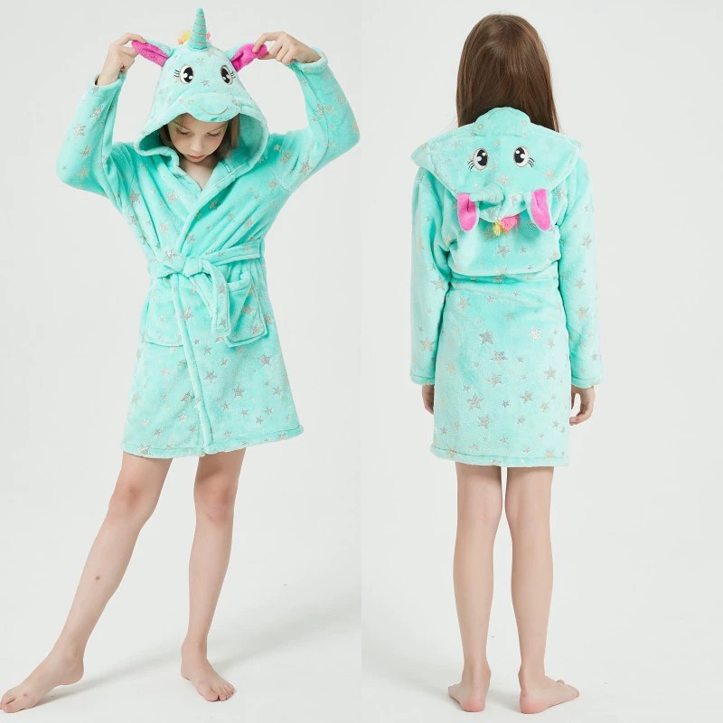 Animal Bathrobes for Girls Chi - đánh giá và giá Winter Clothing Baby Girl