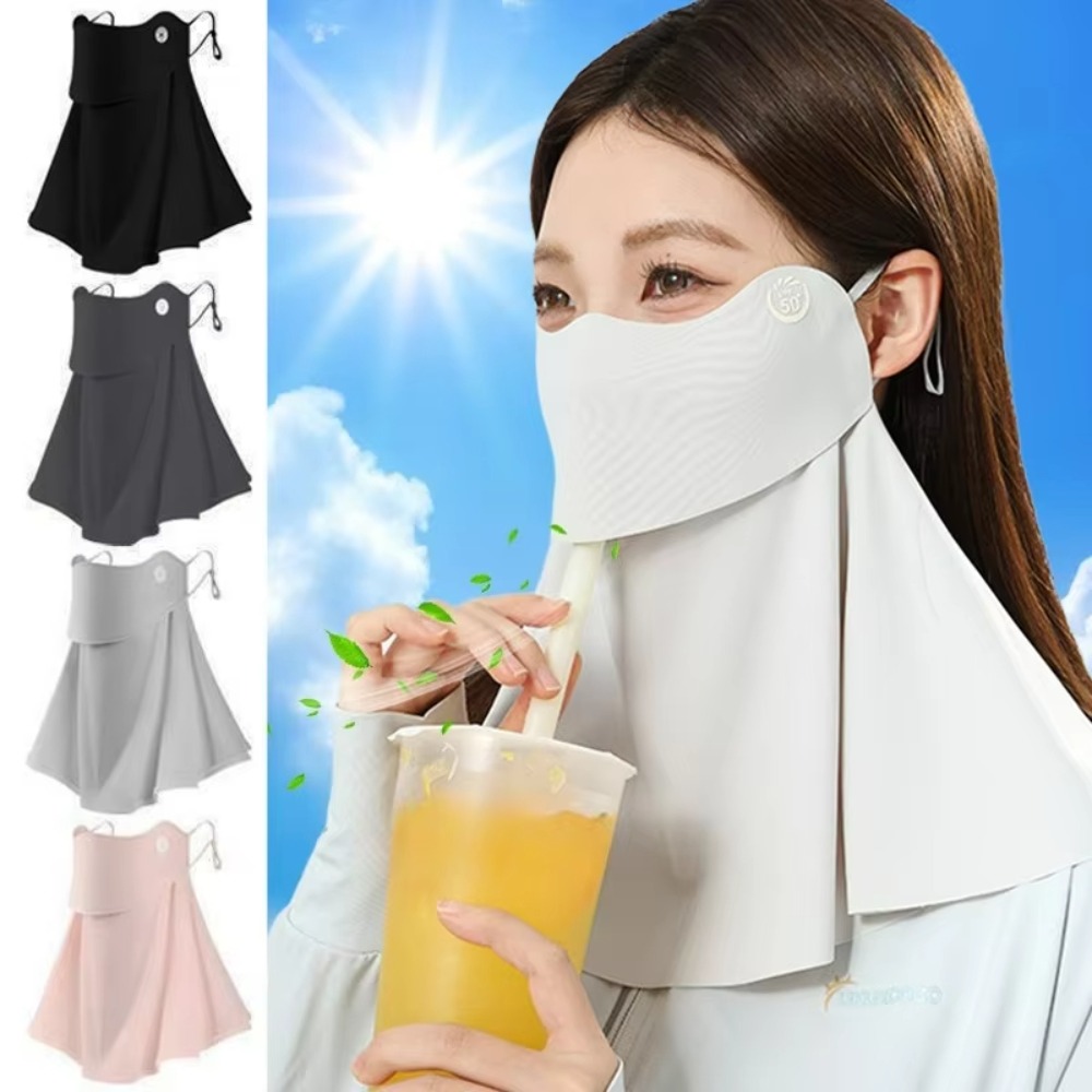 Summer Ice Silk Sun Protection - đánh giá và giá Wool Balaclava Knit