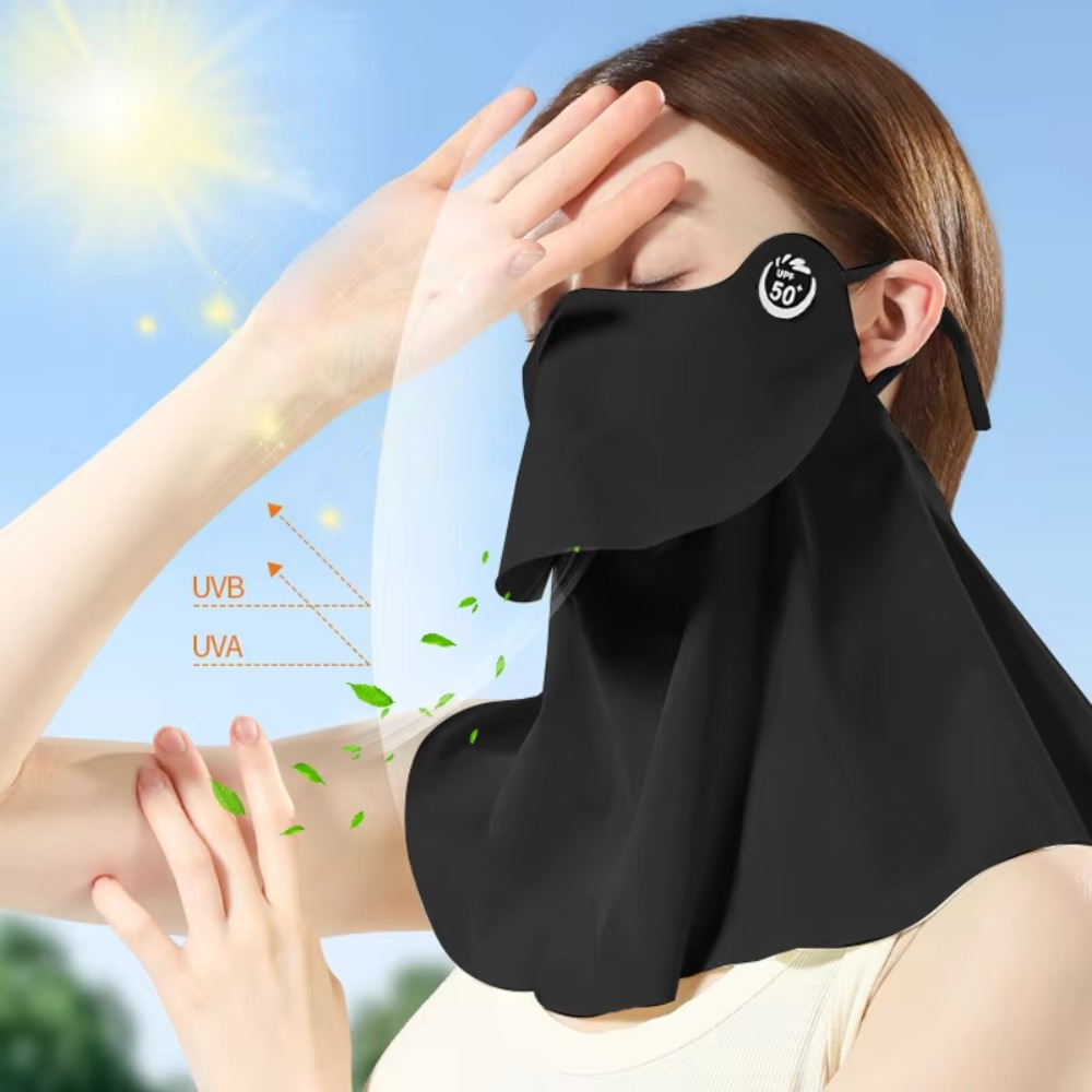 Summer Ice Silk Sun Protection - đánh giá và giá Wool Balaclava Knit